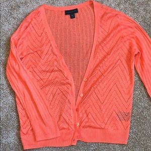 Salmon cardigan